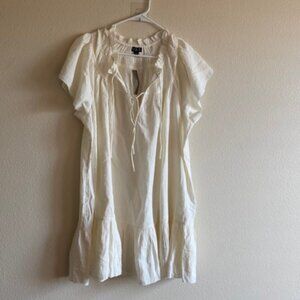j crew airy gauze babydoll dress nwt